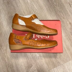 Cobb Hill Women's Rully Dark Brown Leather Dark Brown Size 10